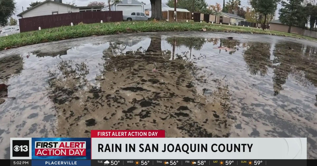 Heavy rain coming to San Joaquin County