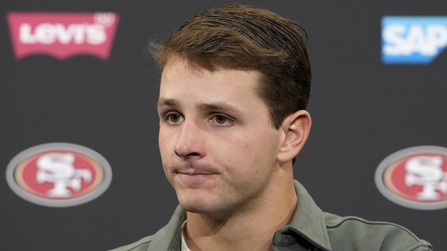 San Francisco 49ers quarterback Brock Purdy