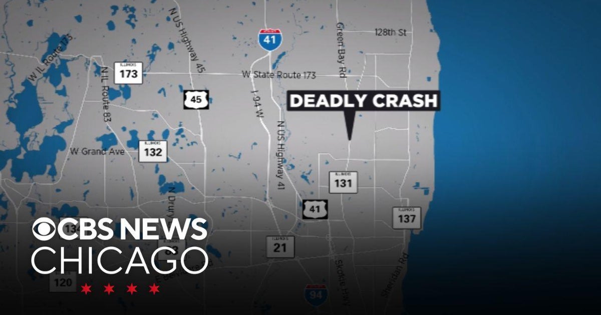 Boy killed, 3 others hurt in head-on crash in Lake County - CBS Chicago