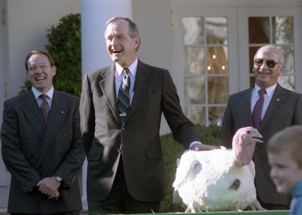 President George H. W. Bush turkey pardon