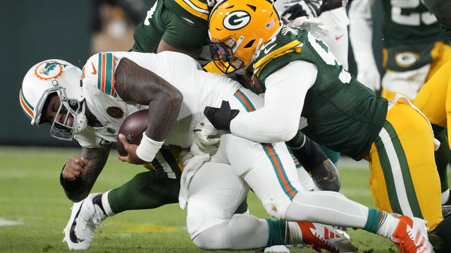 Dolphins Packers Football 