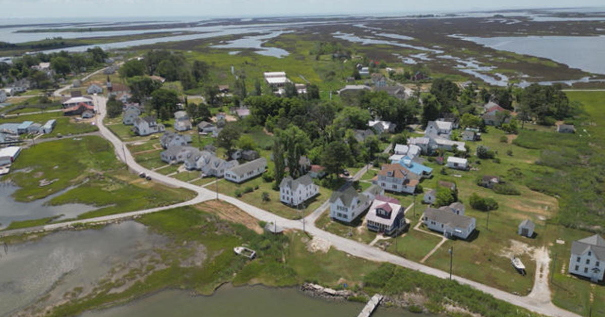 Maryland island struggles to survive impact of rising sea level, erosion | 60 Minutes