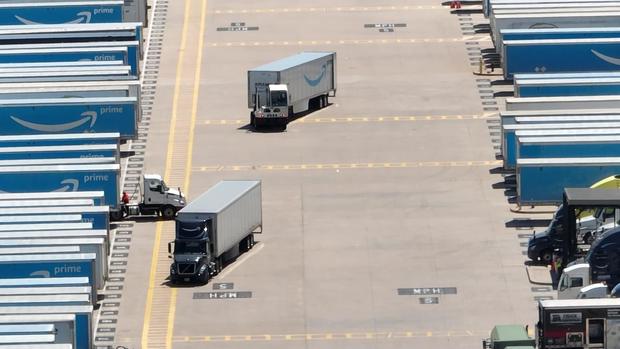 Amazon defended the company's continuing reliance on third-party trucking contractors to move its freight and deliver packages. 