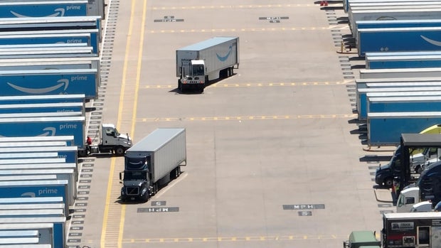 Amazon defended the company's continued reliance on third-party trucking contractors to move its merchandise and deliver packages.