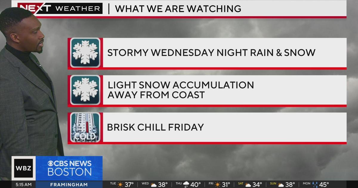 Next Weather WBZ morning forecast for December 3, 2024 CBS Boston