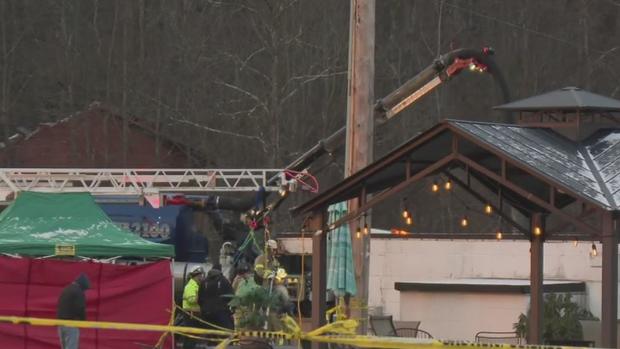 Photos show rescue underway for missing Pennsylvania woman believed to be in sinkhole 