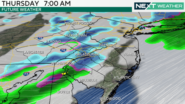 Thursday morning radar 