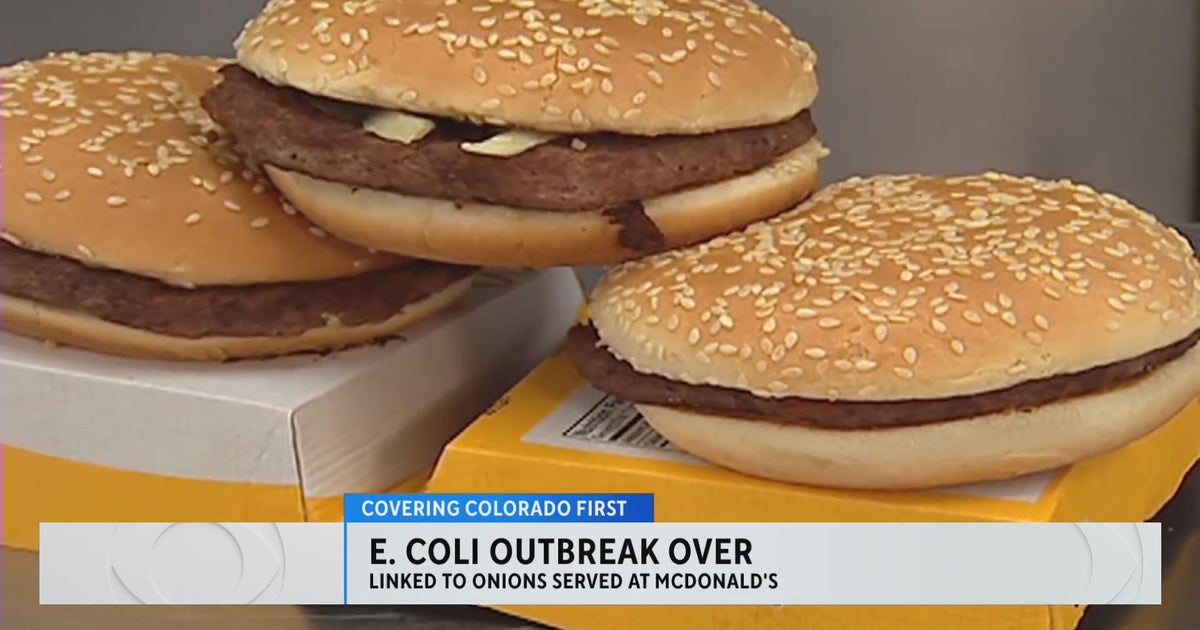 CDC says E. coli outbreak linked to McDonald's over - CBS Colorado