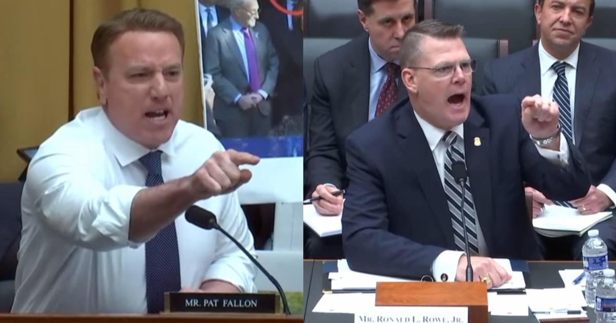 Watch: Rep. Pat Fallon gets in shouting match with acting Secret Service Director Ronald Rowe