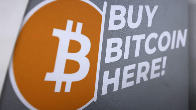 The Bitcoin logo 