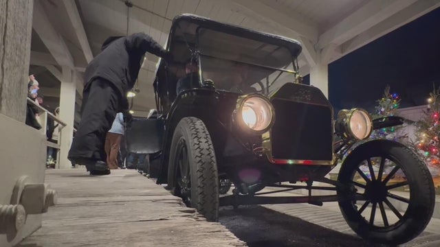 Michigan families celebrate Holiday Nights at Greenfield Village