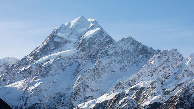 Mount Cook National Park In New Zealand 