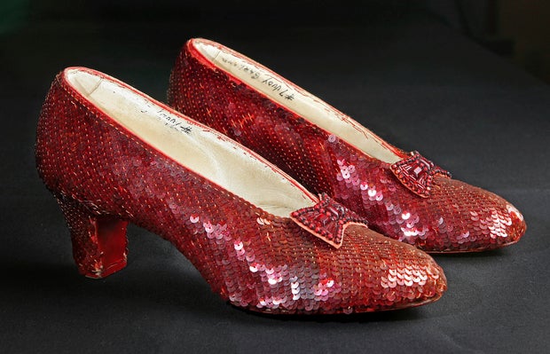 Ruby slippers were stolen