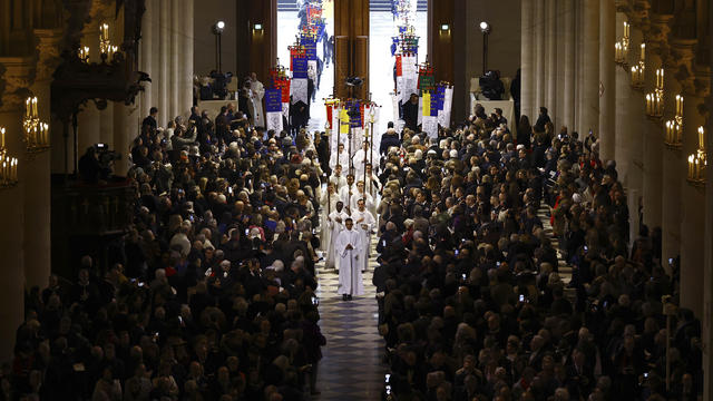 France Notre Dame Mass 