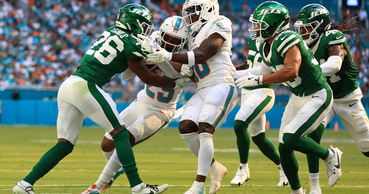 Miami Dolphins defeat New York Jets 32-26 after forcing overtime Miami Dolphins defeat New York Jets 32-26 after forcing overtime