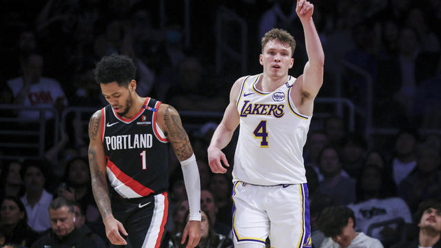 Trail Blazers Lakers Basketball 