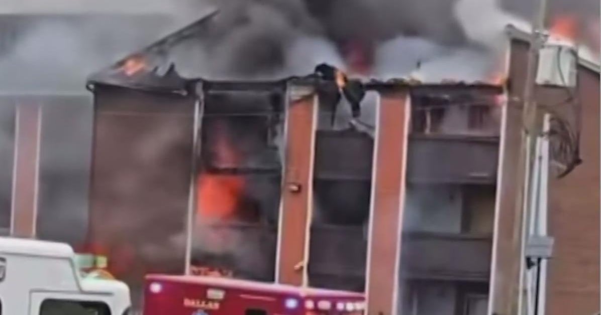 At least a dozen families homeless after fire tears through Dallas ...
