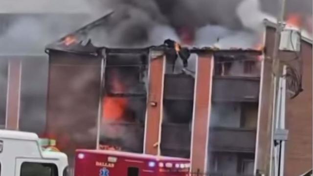 Dallas apartment fire 