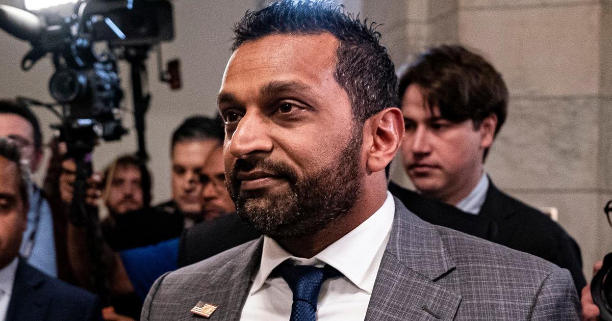 Trump FBI pick Kash Patel reacts to Wray's resignation announcement