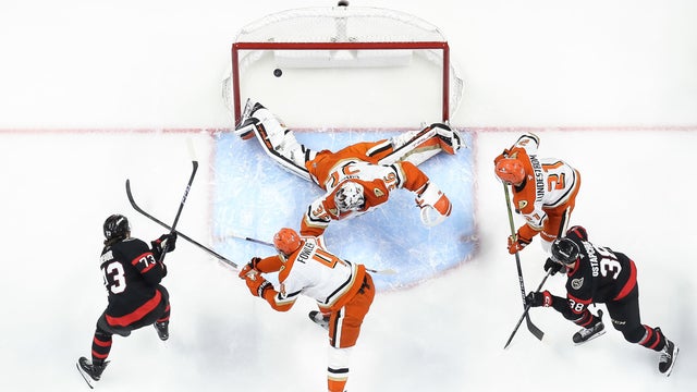 Anaheim Ducks v Ottawa Senators 