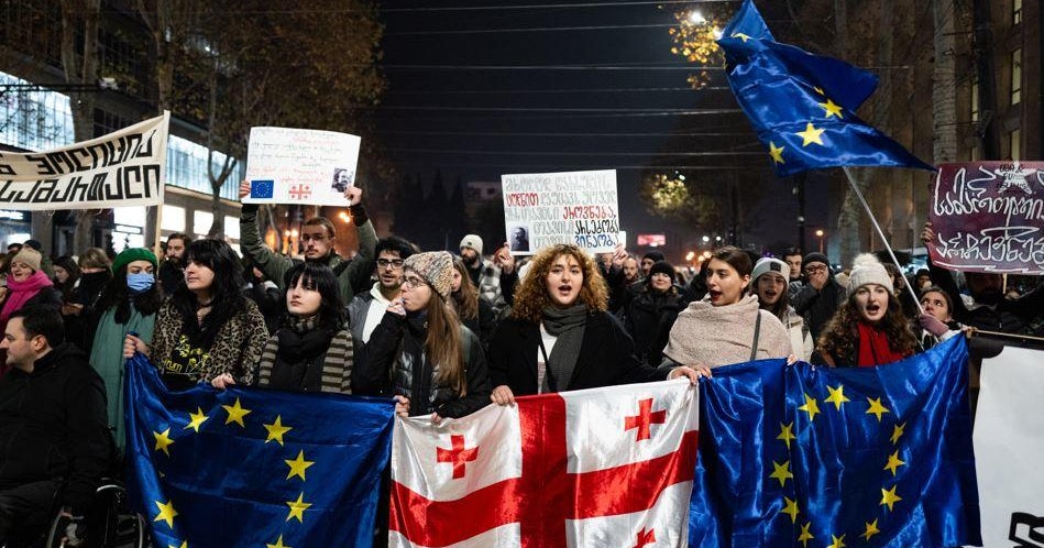 Violent protests in Georgia spotlight struggle over the rustic’s long term. Here is why it issues.