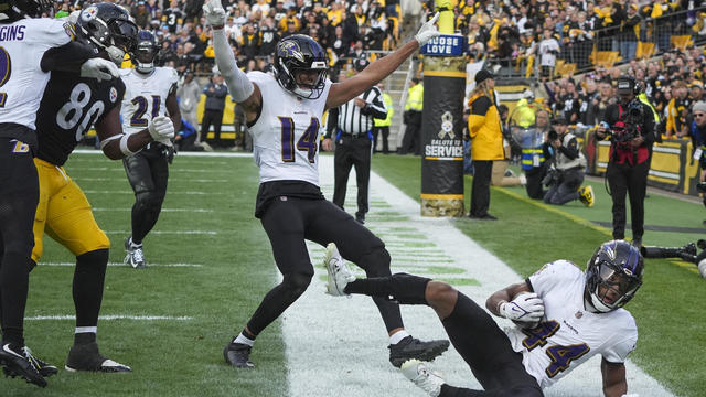 APTOPIX Ravens Steelers Football 