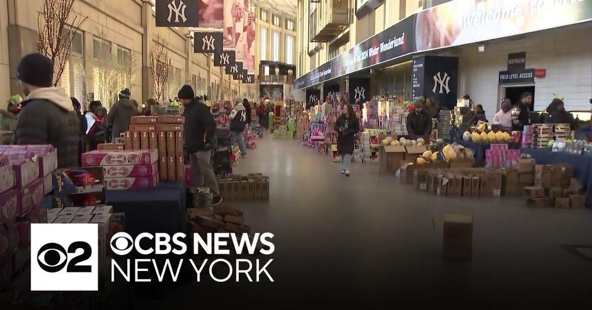 Winter Wonderland at Yankee Stadium provides toys to thousands of children