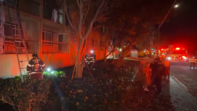 San Jose apartment fire 