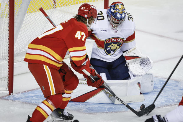 Panthers Flames Hockey 