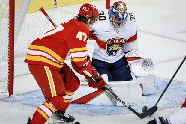 Panthers Flames Hockey