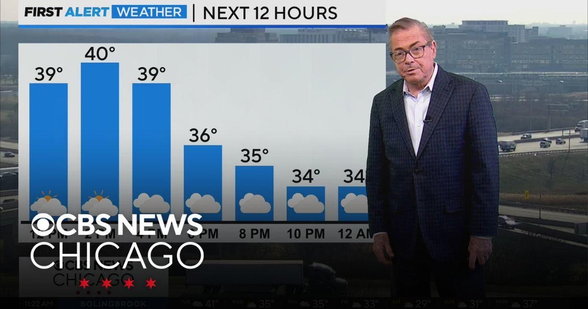 Seasonable temperatures for Chicago area, with light snow overnight ...