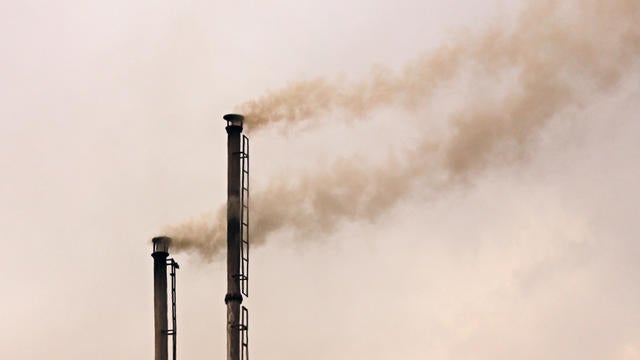 Smoke Rising from Chimney 