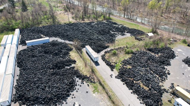 Maryland Scrap Tires Illegal Dumping 