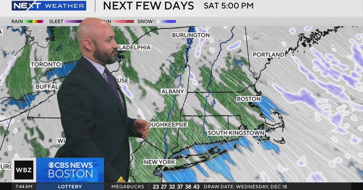 Next weather: WBZ morning forecast for December 21st