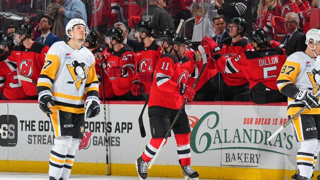 Pittsburgh Penguins v New Jersey Devils 