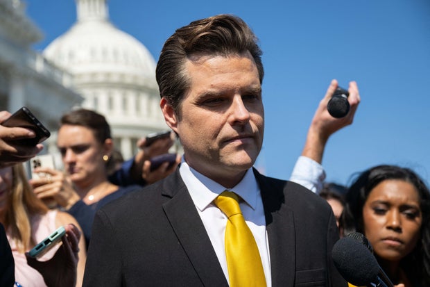 Former Rep. Matt Gaetz