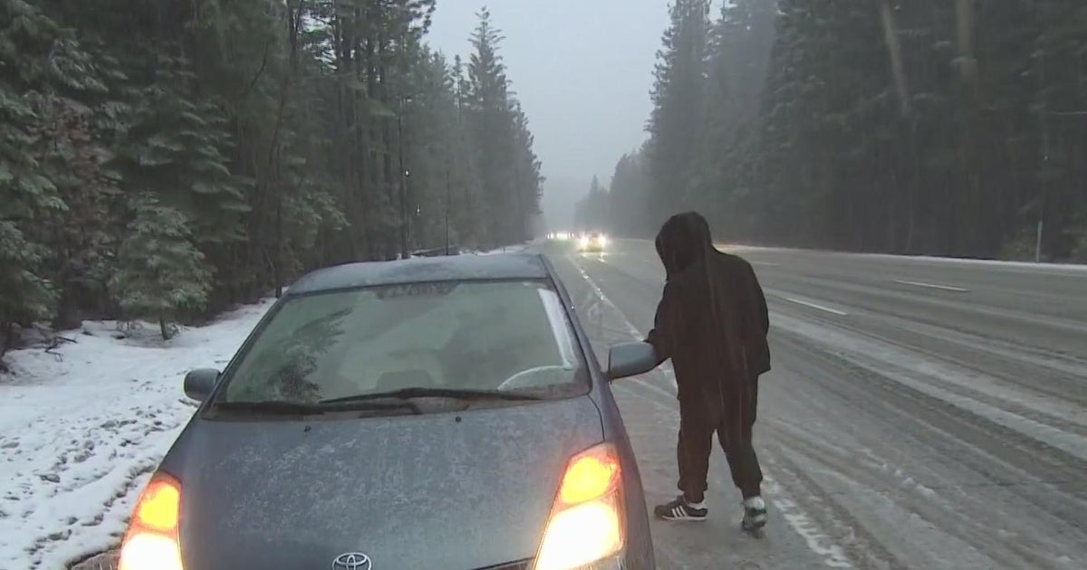 Interstate 80 travelers in Sierra brave winter conditions for holiday travel