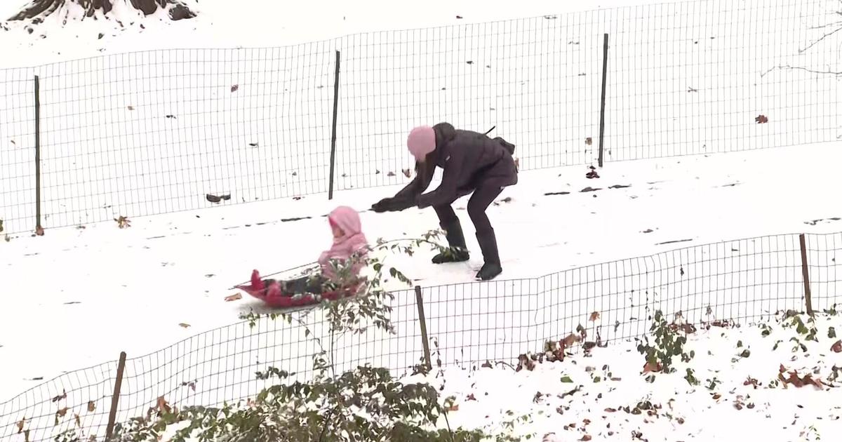 NYC's First White Christmas in 15 Years! Festive Snow Blankets the City