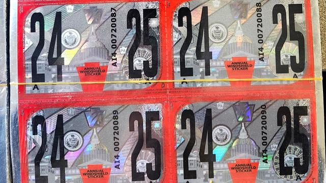 Photo of the fake decals, it says 24-25 