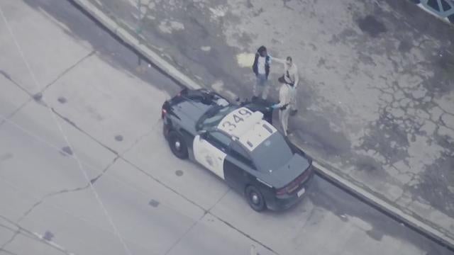 CHP pursuit arrest 