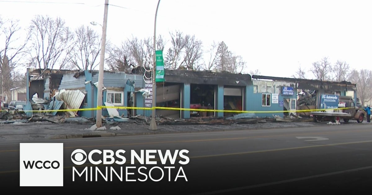 Small auto shop in Minnesota deemed total loss after Christmas day fire ...