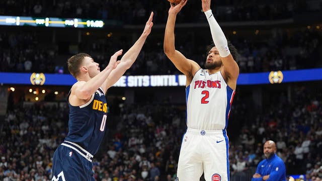 Pistons Nuggets Basketball 