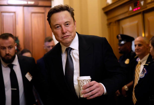 Elon Musk And Vivek Ramaswamy Visit Capitol Hill 