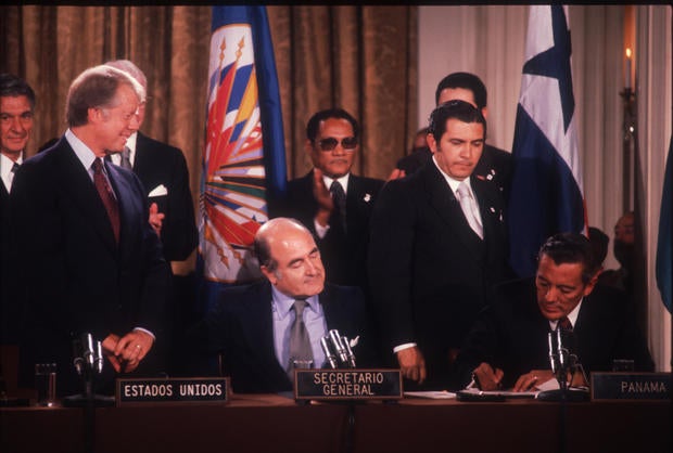 Panama Canal Treaties Signed In Washington D.C. 