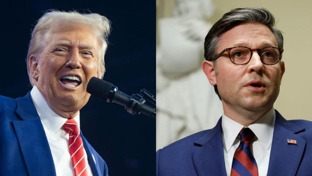 Trump endorses Mike Johnson for House speaker days before vote 