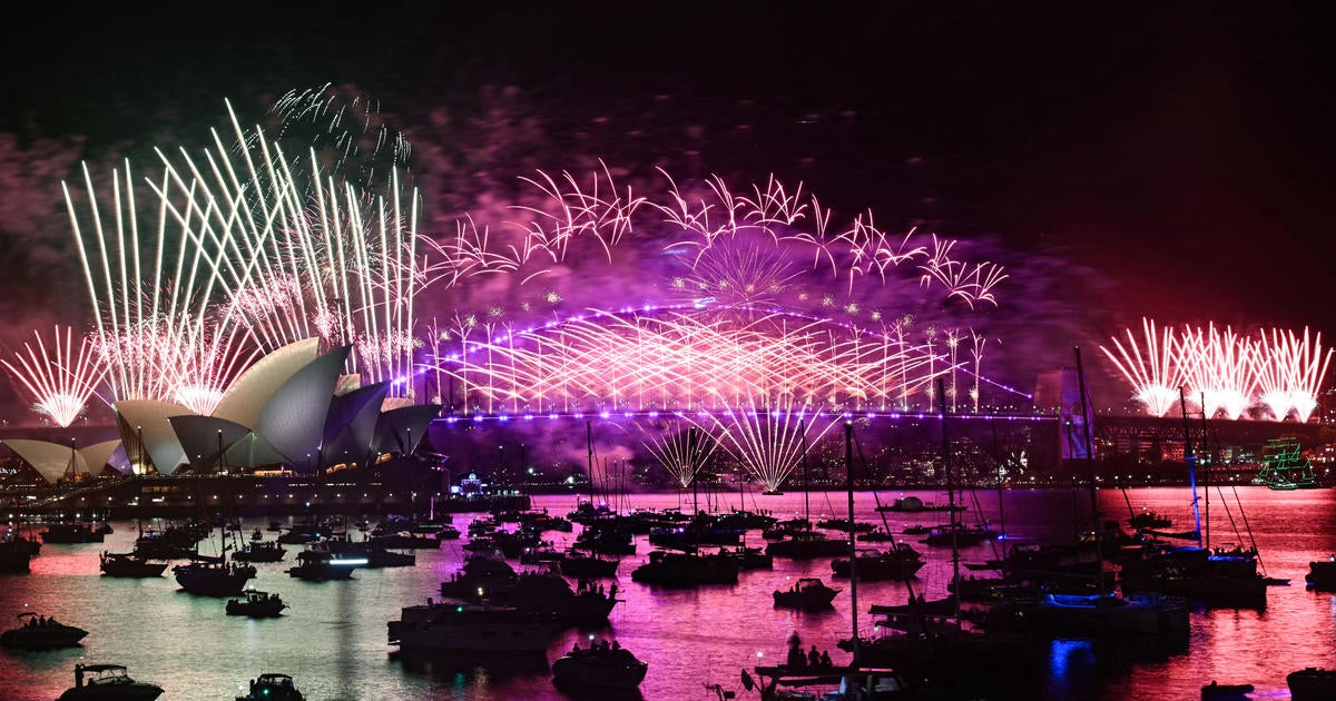 New year welcomed in Australia as 2025 dawns in the South Pacific – and the rest of the world gets ready