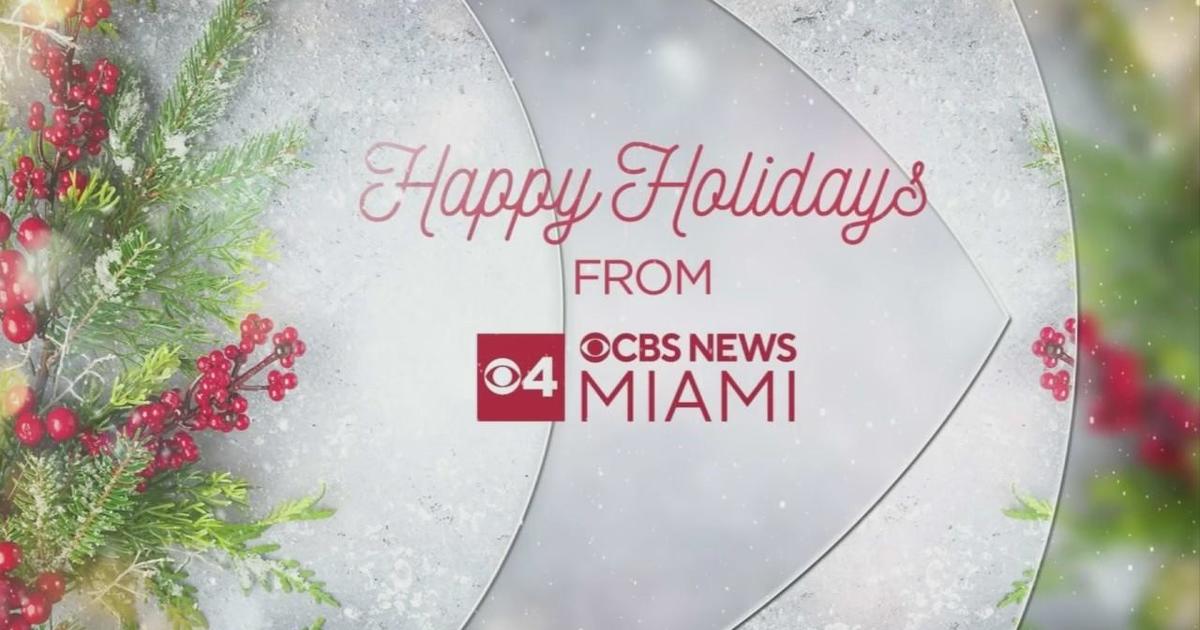 Happy Holidays from CBS Miami