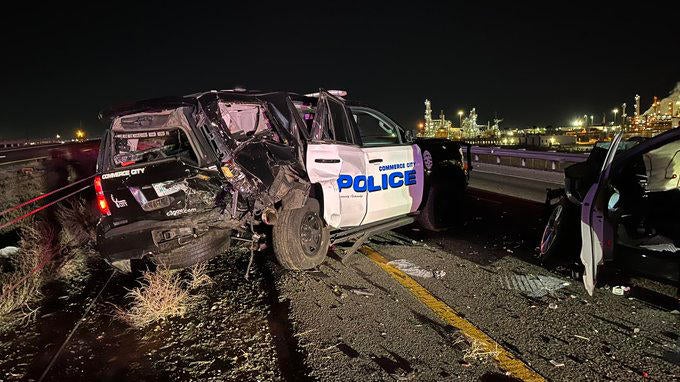 Police officer hurt after suspected DUI driver crashes into Colorado ...