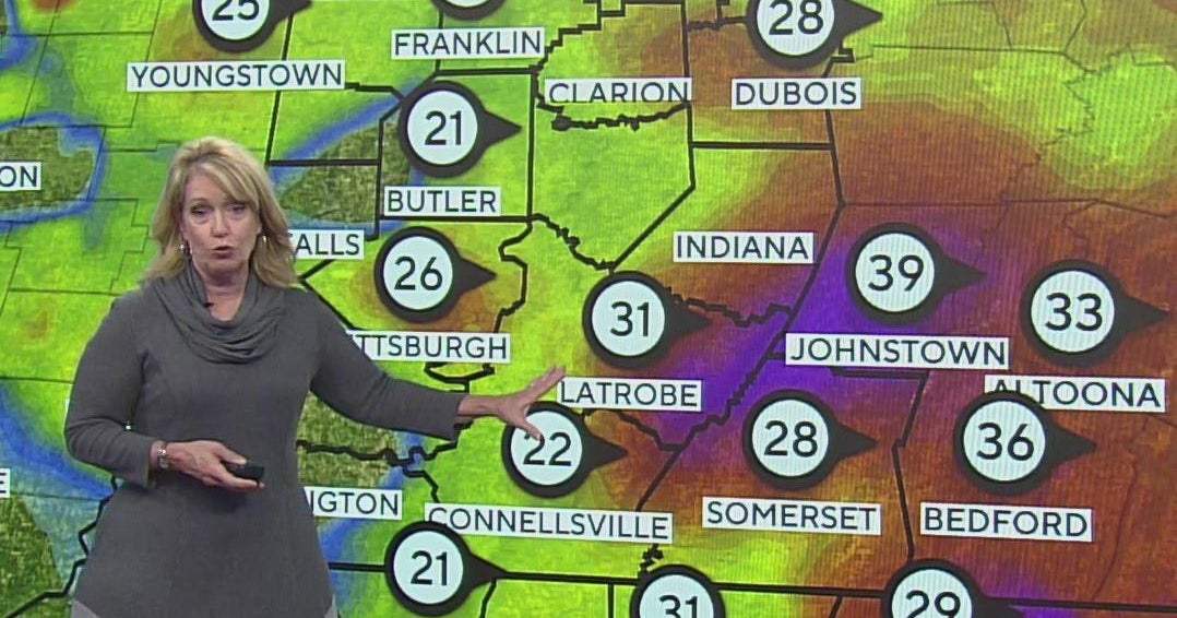 KDKA-TV Afternoon Forecast (1/1) - CBS Pittsburgh