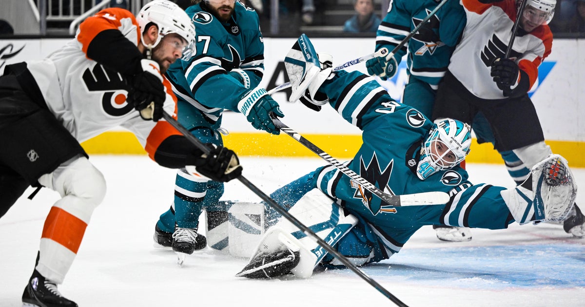 Travis Konecny scores team-leading 17th goal as Philadelphia Flyers shut out Sharks